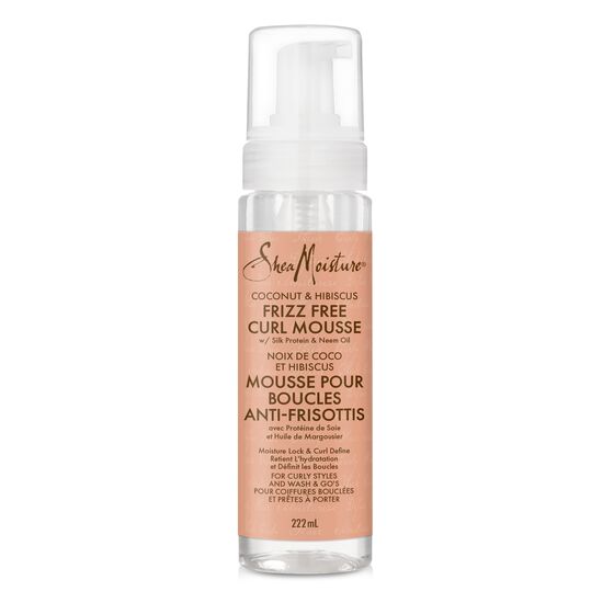 Coconut Hibiscus Frizz Free Curl Mousse SheaMoisture Coconut Hibiscus Frizz Free Curl Mousse SheaMoisture