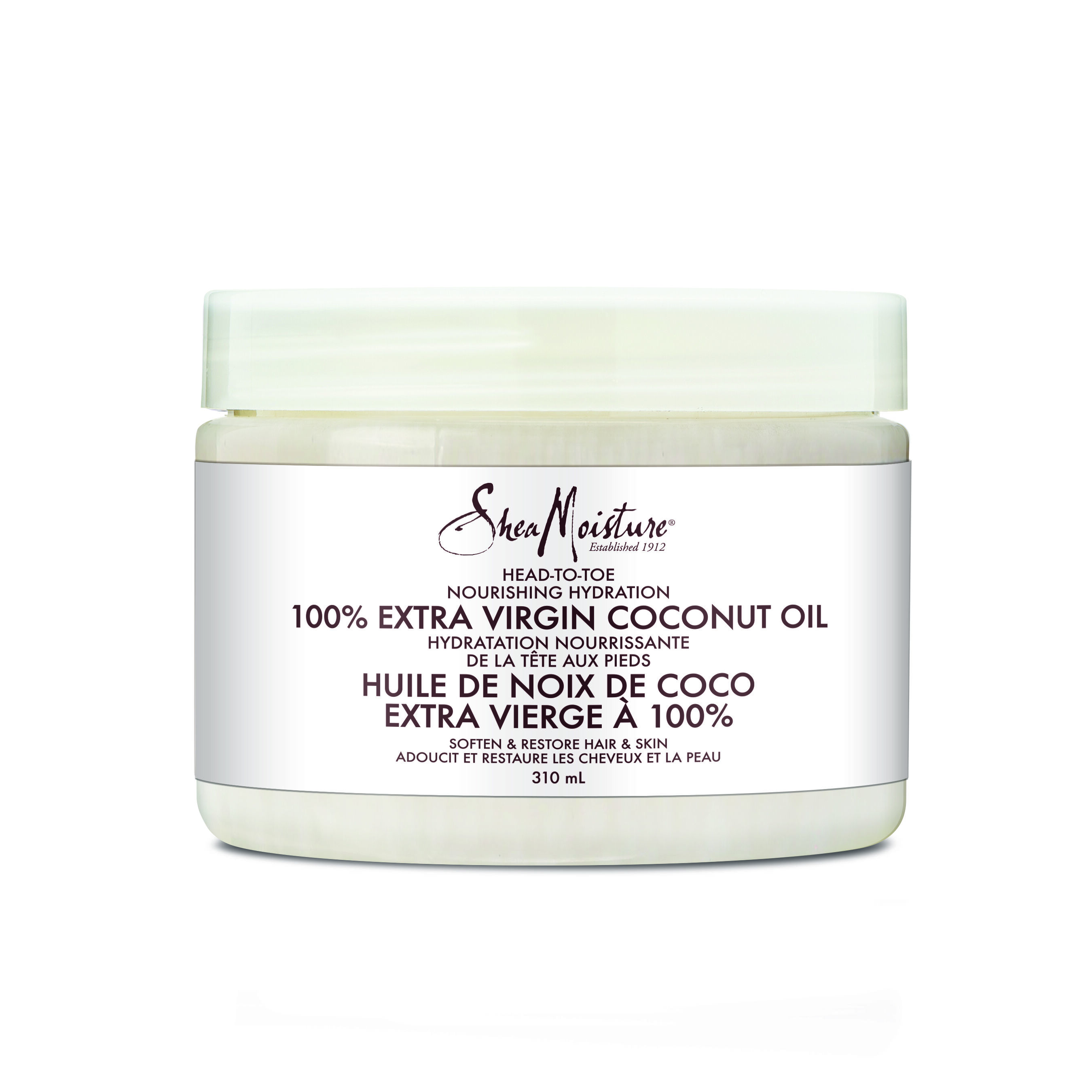 100 Extra Virgin Coconut Oil Head to Toe Nourishing Hydration